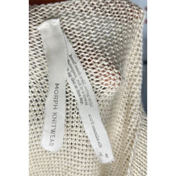 MORPH KNITWEAR Sz XS Soft Knit 100% Silk Midi Saoirse Dress - Picture 3 of 10